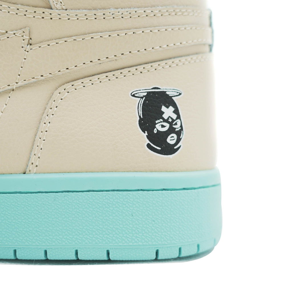 EVOL Sneakers - Cream/Teal