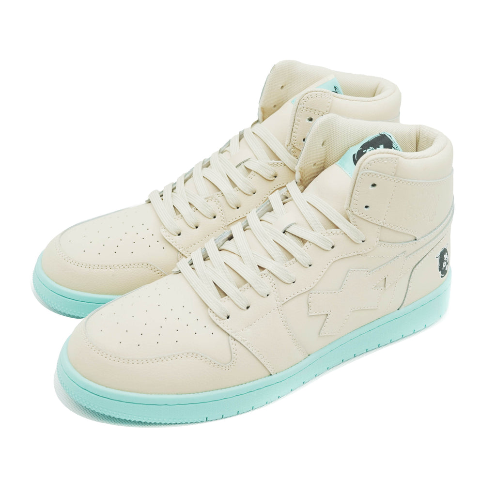EVOL Sneakers - Cream/Teal